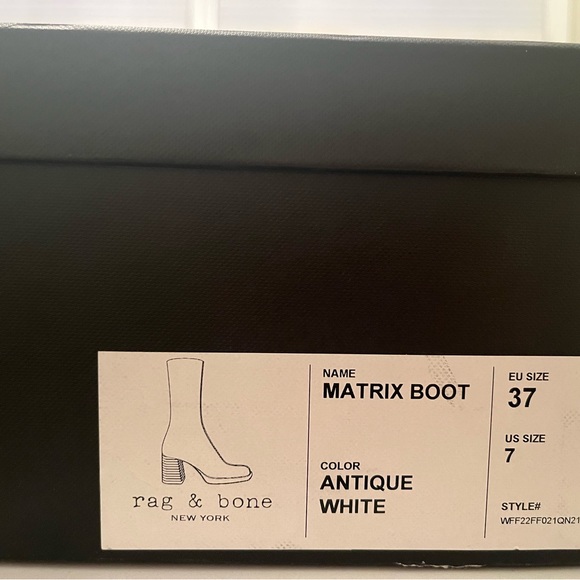 Rag & Bone Matrix Leather Platform Boots - Picture 9 of 10